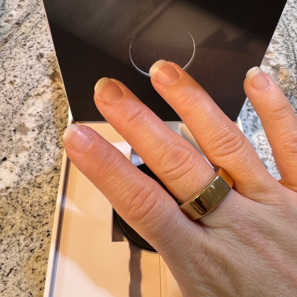 Oura Gen3 Heritage Gold Ring Size 9